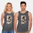 thumbnail image 2 of TeeFury Adult Graphic Tank-Top Eva Ukiyo-E - Anime | Tv Show | Charcoal | 2XL, 2 of 4