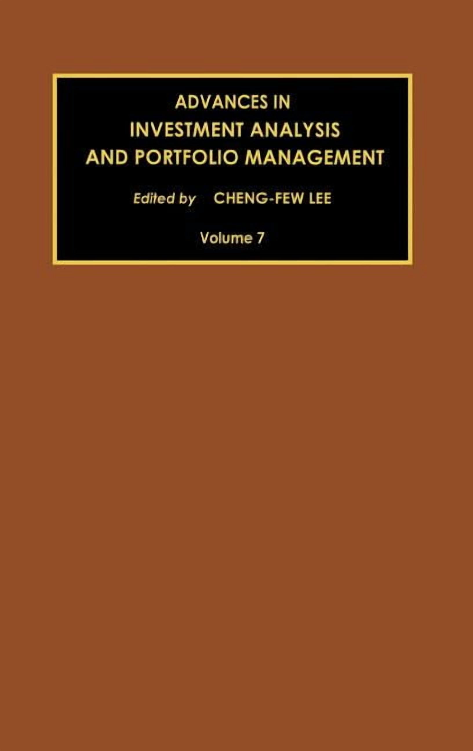 Advances in Active Portfolio Management: New Developments in