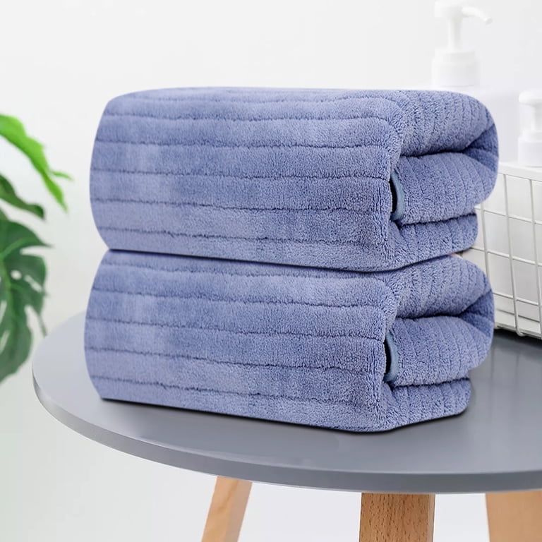 EazyTech Premium Small Bath Towels Highly Absorbent Microfiber