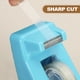 thumbnail image 4 of Dispensador de cinta de 2 piezas para escritorio, dispensador de cinta pequeño y lindo para escritorio de oficina, azul claro y púrpura, 4 of 6