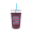 Maroon, variant on Patriotic Neoprene Iced Coffee Cup Cooler, Stars Stripes & Iced Coffee, USA Gift and Party Favor Drinkware Ideas, America Drink Accessory (Maroon)