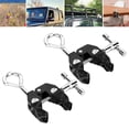 thumbnail image 1 of 2 piezas Mesa de campamento Clamp Monte Subgadora Conveniente firme resistente estable Estable Soporte de tela colgante para carpas de vehículos de, 1 of 10