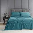 thumbnail image 5 of Nestl RV Queen Sheets Set, 1800 Series, 6 Piece Deep Pocket Sheets, Luxury Soft Microfiber RV Queen Size Bed Sheets Set, Teal Blue, 5 of 8