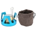 thumbnail image 2 of Mini Camping Stove, Portable High Combustion Efficiency Mini    For Outdoor Activity Blue, 2 of 8