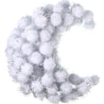 thumbnail image 2 of Pompones decorativos Sappy 1000 unidades, 1,5 cm, purpurina blanca, 2 of 6