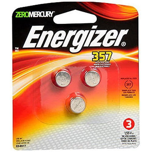 Energizer 357 303 Batteries 3 Pack Button Cell Batteries Walmart Com Walmart Com