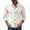 White, variant on Chunky Cable Knit Cardigan Sweaters for Men Shawl Collar Casual Button Down Sweater Jacket Loose Fit Comfort Textured Knitted Winter Outfits Gray L