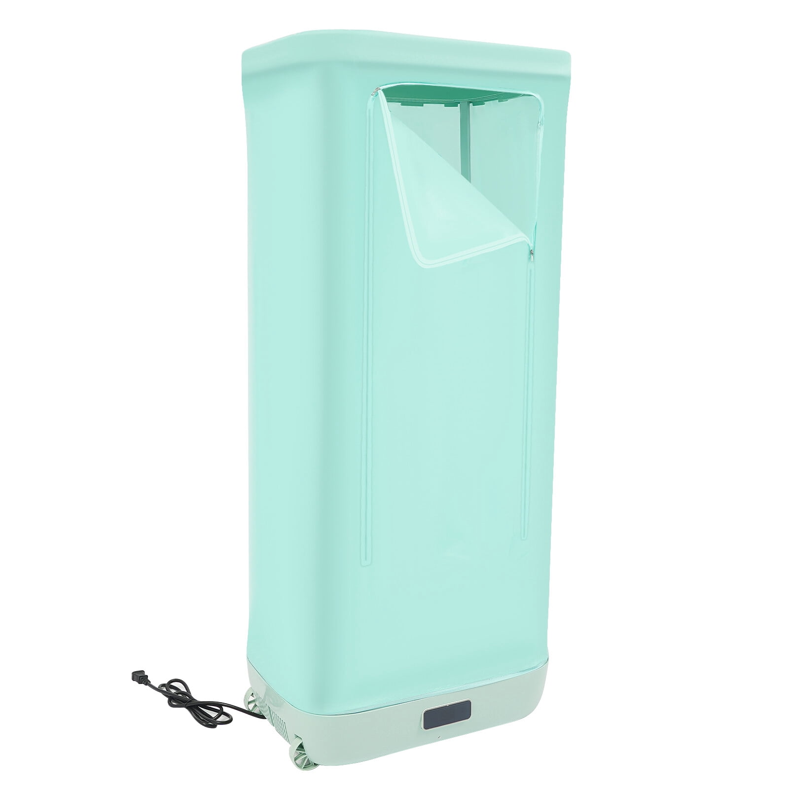 Clothes Dryer, Portable Clothes Dryer, 110V Household Dryer with 360° Hot Air Circulation, Anti-Corrosion & Anti-Rust, Green for Home Use