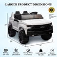 thumbnail image 2 of 2025 New 24V 2-Seater Electric Toy Car - Ride on Toys with Remote Control, Kids Electric Toy Car, Battery Powered, 4xSpring Suspension, LED Lights, Wireless Music, 3 Speeds, 2 of 6