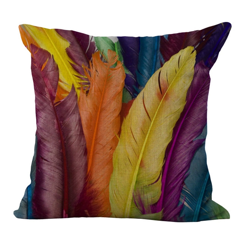 Multicolor Pillow  Cover  Waist Throw Cushion Case Sofa Home Decor