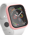 thumbnail image 4 of Tempered Glass Protective Case for Apple Watch Series 6/SE/5/4 44mm [2-Pack] Built-in Screen Protection Ultra-Thin Scratch Resistant Case for Men, Women, Kids, Pink, 4 of 5