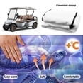 thumbnail image 6 of Uourmeti Golf Cart Seat, Compatible with Sports, Suitable for 2 Passenger Non-slip, Turtle Galaxy Print, 6 of 8
