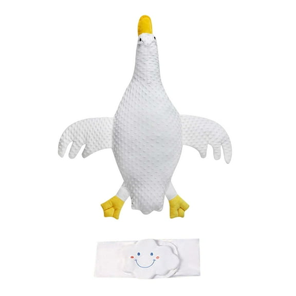 Cute Infant Soothing Pillow Pillow Comfortable Sleeping for Newborns Style B