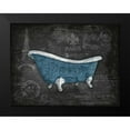 thumbnail image 2 of Grey, Jace 18x15 Black Modern Framed Museum Art Print Titled - Blue Bath, 2 of 5