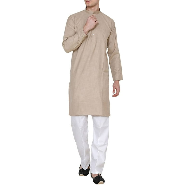 Men's linen best sale kurta pyjama