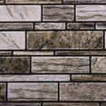 thumbnail image 1 of Truu Design Carrelage mural en brique brune 3D, 1 of 2