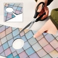 thumbnail image 6 of Yayeee Faucet Mat for Kitchen Sink 14.7" Diatomite Long Splash Guard Pad, Orange Art Pattern, 6 of 7