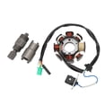 thumbnail image 2 of Coil Ignition Magneto Stator, High Temperature Copper Wire Magneto Stator High Strength  For ATV, 2 of 8