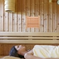 thumbnail image 6 of LEORX 1Set Cedar Wood Sauna Room Equipment Simple Design Adjustable Sauna Ventilation Tool 7.6X7.5X0.6In, 6 of 8