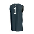 thumbnail image 3 of Unisex GameDay Greats #1 Navy Utah State Aggies Lightweight Basketball Fashion Jersey, 3 of 4