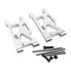 thumbnail image 2 of 1 par de brazos oscilantes delanteros de metal para WLtoys 144001, 124019, 124018, escala 1:12 plata, 2 of 9