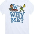 thumbnail image 3 of Sesame Street - W Is For Why Me - Toddler and Youth Short Sleeve Graphic T-Shirt, 3 of 5