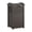 Brown, variant on Wicker Resin Outdoor Hideaway Trash Can with Latching Lid for Use in Backyard, Deck, or Patio, White