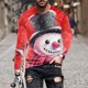 thumbnail image 1 of Blusas y camisas de manga larga y cuello redondo para hombre, informales, a la moda, con estampado navideño, cuello redondo, blusas de licra de manga larga para hombre., 1 of 5