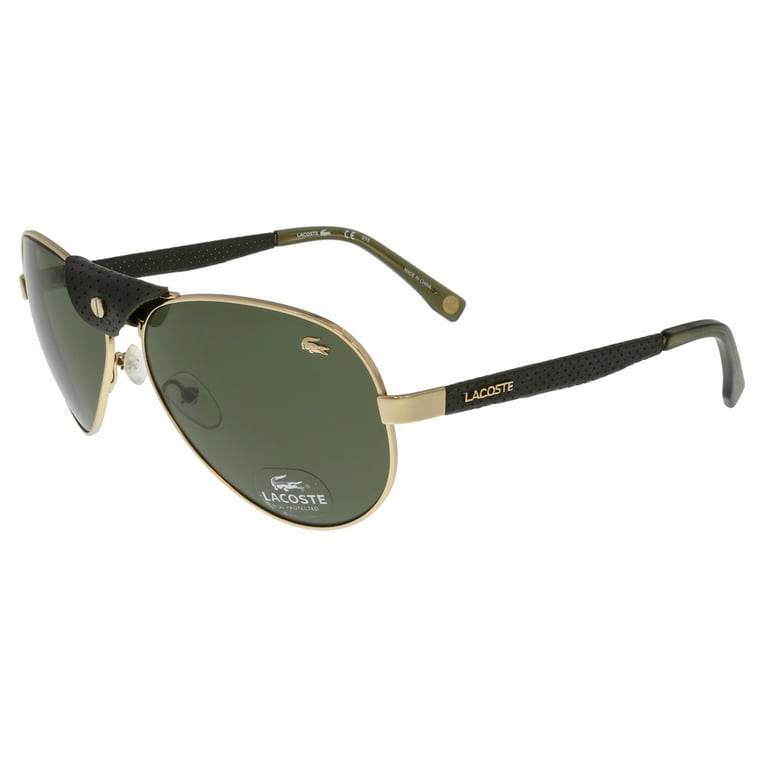 Lacoste L170/SL 714 Gold Vintage Aviator Sunglasses - Walmart.com