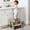 Gray, variant on Step Stool: Wooden 2 Stool For Bathroom Sink Kitchen Foldable With Side Handles 300 Lbs Capacity Non-slip A-frame Wood Color