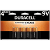 Duracell CopperTop Alkaline, 9V Batteries, 8 Count (2 X 4 Packs)
