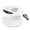White, variant on Nieyigj 2-in-1 Hot & Cold Air Nail Dryer Fan for Polish, Automatic Sensor Warm Cool Manicure Tool for Fingernails, Salon Quality Drying Equipment, EU Plug 220V, White (11.42 inches / 29 cm)