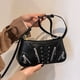 thumbnail image 2 of Bolso de hombro de PU de moda con hilo de coser y cremallera de venta caliente para mujer 2024 Nuevo bolso cruzado de mujer versátil y moderno, 2 of 5