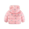 thumbnail image 3 of Hotiary Infant Toddler Baby Winter Fleece Thicken Coats Boys Girls Teddy Bear Hooded Windproof Padded Jacket Outerwear Unisex Warm Lined Zipper Down Jacket for 6 Months-3 Years, 3 of 8