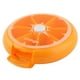 Maison Mignon Bouton de Style de Fruits Tourner la Boîte de Pilule de Médecine Hebdomadaire Orange – image 3 sur 4