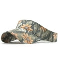 thumbnail image 2 of TIEVOSA UniEmpty Top Sun Hat Washed Canvas Visor Printed Outdoor Cap Adjustable（Khaki）, 2 of 3