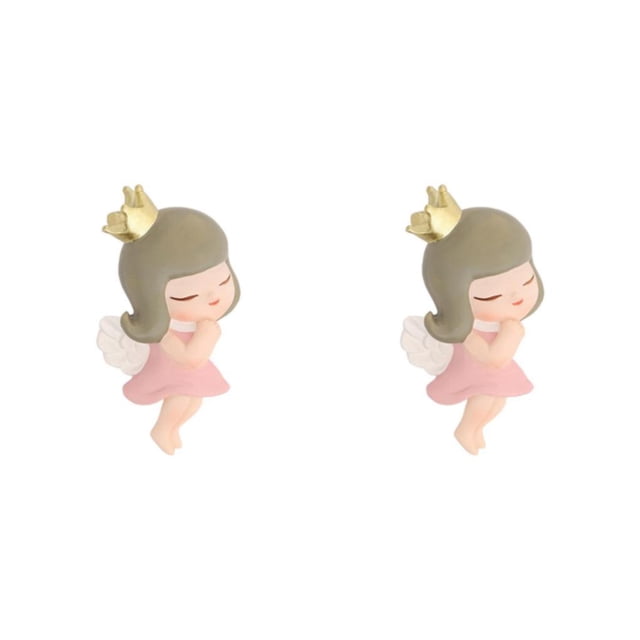 Redempat Decorative Wall Switch Cover Sticker 3D Lighting Socket Decal Unique Wall Decoration Crown 7x6cm 2Set