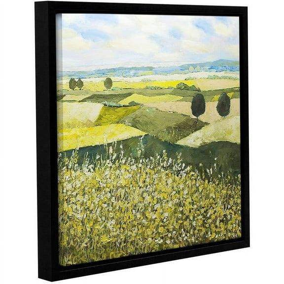 ArtWall Allan Friedlander "Top Of The Hill" Gallery-wrapped Floater-framed Canvas