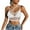 White, variant on WZXFASHION Women Sleeveless Casual Tops See Through Women's Mesh Crop Sheer Shirt Short T Sexy Lingerie Sleepwear Intimates Red S