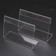 thumbnail image 1 of 20 piezas 9cm x 6cm Display Sign Price Tag Name Card Label Holder Stands, 1 of 5
