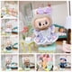 thumbnail image 2 of Mini ropa de peluche para muñecas, traje de 17cm, accesorios para Kpop, Exo, Labubu, Idol, falda, monos, ropa DIY, regalo para niños, 2 of 5