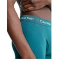 thumbnail image 4 of Calvin Klein Men's Cotton Classics 5-Pack Trunk Atlantic Deep/Cinnabar/Grey Heather/Bel Air Blue/Blueberry, Large, 4 of 4