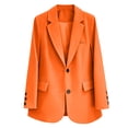 thumbnail image 6 of Purcolt Blazers for Women Business Casual Long Sleeve Lapel Open Front Suit Jacket Lightweight Work Office Blazer with Pockets, 6 of 7