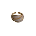 thumbnail image 1 of Qarigey Anillo femenino Aleación de zinc Moda decorativa Apertura Nudillo Anillos Navidad Novia Joyería Accesorio Compromiso Ropa, zapatos y accesorios Miscelánea Weiß Qarigey AP011384-01, 1 of 6