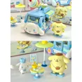 thumbnail image 3 of Bloques de construcción Keeppley Sanrio Mini Car Hello Kitty Cinnamoroll Pochacco Pompom Purin Hamburger Car Model Adornos Juguete Regalo, 3 of 5