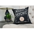 thumbnail image 2 of The Psychic Eye 16 Inch Cream Halloween Print Decorative Throw Pillow, 2 of 2