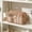 Brown-Free Size/BW, variant on Mesh Makeup Toiletry Storage Bag Large Capacity With Handle Net Organizer Pouch For Travel Gym Bathroom Home Use