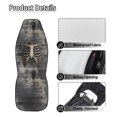 thumbnail image 5 of POLERO Skeleton Ribcage Automotive Seat Covers, Polyester Water Resistant Vehicle Cushion Protectors Set of 2, Universal Fit for Cars SUV, 5 of 12