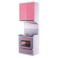 thumbnail image 5 of Fridja Mini Kids Kitchen Pretend Play Cooking Set Cabinet Stove Girls Toy, 12.5 x 9.5 x 3 inch, 5 of 11