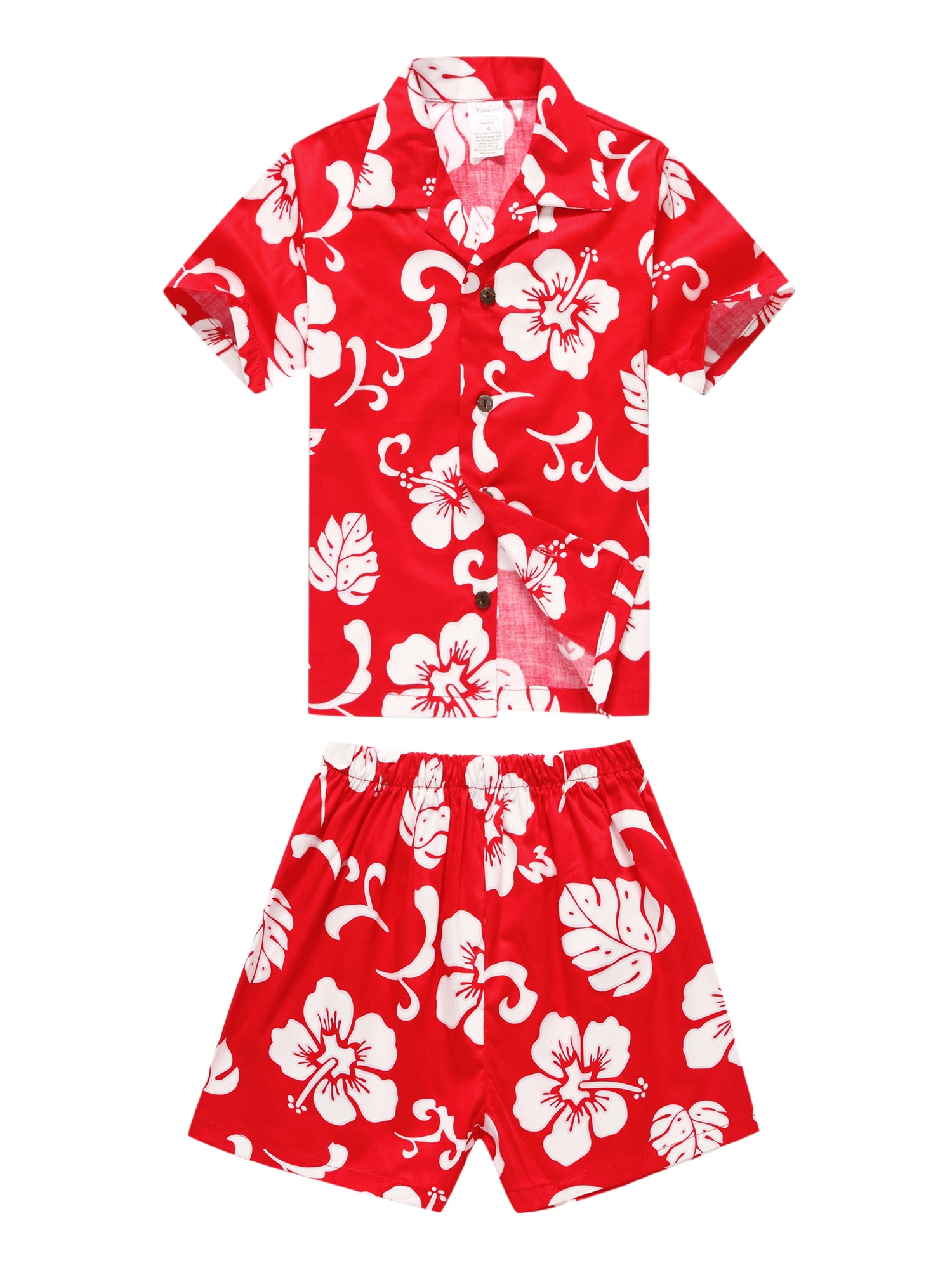2 piece hawaiian dress